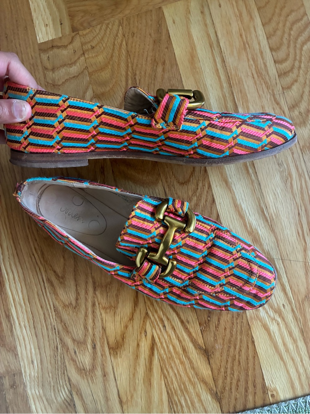 Multicolor Boden Loafers